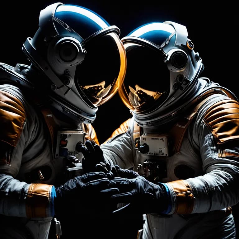 Uzayda iki astronot el sıkışsa neden tehlikeli olur?